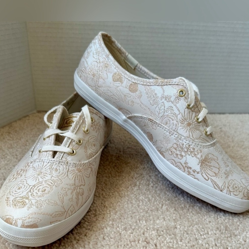 Keds x Rifle Paper Champion Jacquard Colette Sneakers - Size: 8.5 W